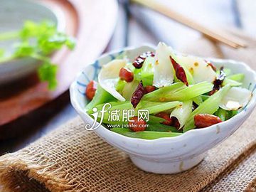 效果最好的减肥方法 凉拌西芹