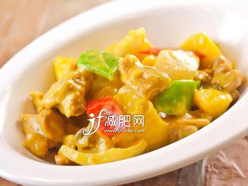 一日三餐怎么吃减肥 咖喱鸡块