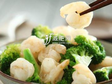 西兰花怎么吃减肥西兰花炒虾仁
