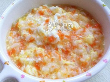 萝卜鸡蛋粥