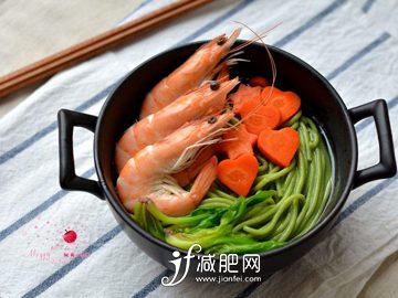 快速有效的菠菜减肥食谱菠菜大虾