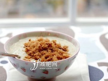 皮蛋·肉松·燕麦粥