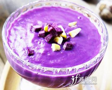 紫薯作为早餐食用有很好的饱腹感