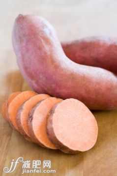 食品饮料,食品,饮食,室内,切片食物_102070466_Sweet potato_创意图片_Getty Images China