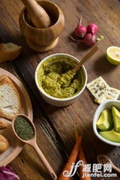 果酱,乳油木,材料,蔬菜,水果_786ae3869_手工制作的牛油果果酱与配料_创意图片_Getty Images China