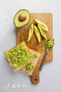 乳油木,鳄梨,黄色,绿色,种子_20a261fcf_牛油果早餐_创意图片_Getty Images China