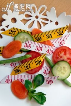 饮食,数字,室内,沙拉,切片食物_81300620_plate with vegetables and inches._创意图片_Getty Images China 饮食,数字,室内,沙拉,切片食物_81300620_plate with vegetables and inches._创意图片_Getty Images China