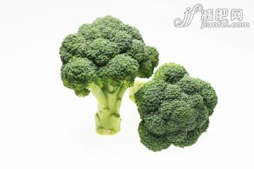 影棚拍摄,西兰花,两个物体,摄影,健康食物_512070247_Broccoli_创意图片_Getty Images China