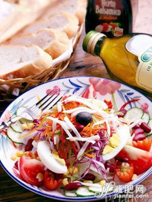 2周减15斤 七色彩虹沙拉DIY