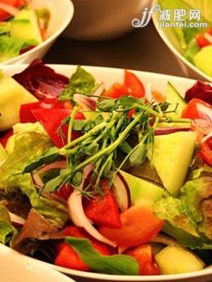 2周减15斤 七色彩虹沙拉DIY