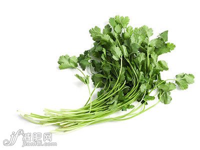 香菜有散热解表、健胃健脾等功效