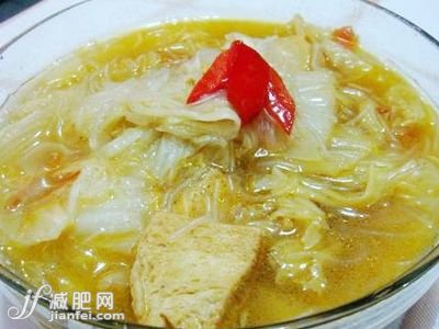 白菜炖豆腐