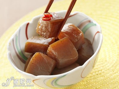 魔芋所含热量微乎其微