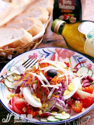 2周减15斤 七色彩虹沙拉DIY