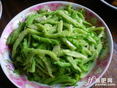 虾米炒苦瓜