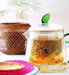 涨气者喝大麦芽茶