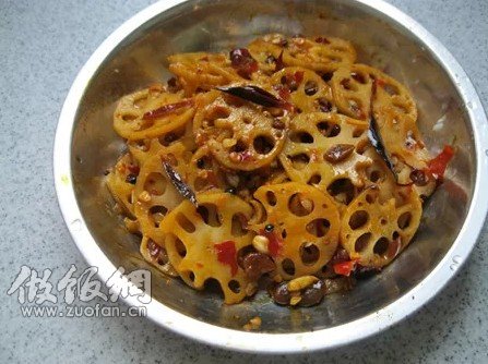 麻辣藕片的做法