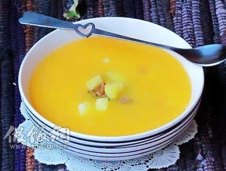 韩式菠萝南瓜粥的做法