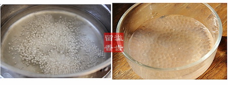 紫薯西米奶香汤怎么做