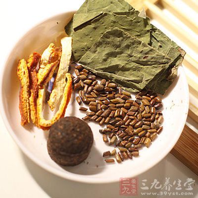 荷叶决明子减肥茶