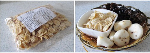 香脆糖醋荸荠素肉片步骤1-2