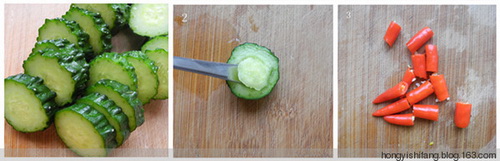 清脆爽口黄瓜圈步骤1-3