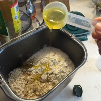 苦咖啡面包 增肌减脂期都可以的早餐主食 面包机的做法图解6