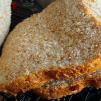 全麦吐司--早餐好选择-减肥必备面包机版全麦吐司的做法图解5