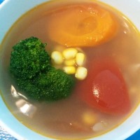 蔬菜瘦身汤的做法图解4