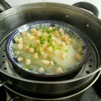 【减肥食谱】冬瓜蒸干贝的做法图解4