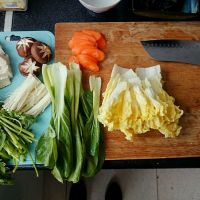 减肥大酱汤的做法图解2