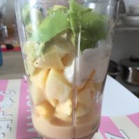营养瘦身之苹果牛油果奶昔的做法图解2
