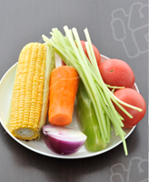 瘦身蔬菜汤的做法图解1