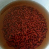 瘦身美腿    山药赤豆羹的做法图解1