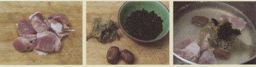 海带海藻瘦肉汤做法步骤1-3