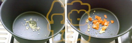 金艳果三文鱼炒饭的做法步骤3-4