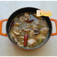 超级劲爆香辣过瘾【干锅连藕鸭】的做法图解7