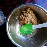 减肥低脂零食-香蕉燕麦饼干的做法图解2