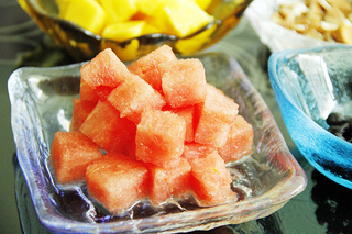 口感超棒的欧式西瓜芒果酸奶&mdash;排毒瘦身的做法步骤：19