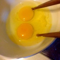 减肥早餐—无油烘蛋(不粘平底锅适用)的做法图解1