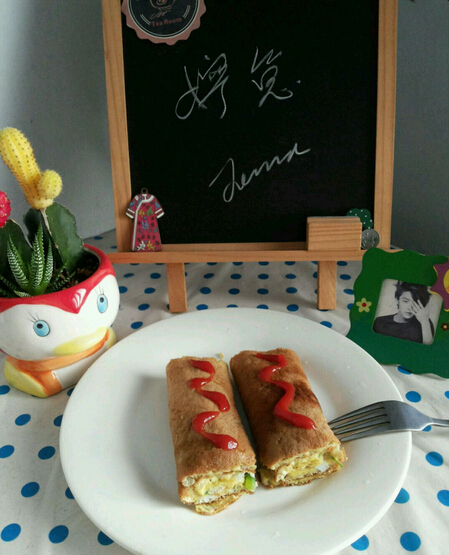 减肥早餐食谱推荐：鸡蛋卷 瘦身减肥食谱大全