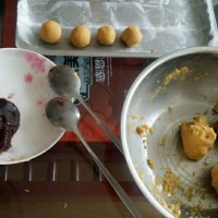 红薯豆沙丸子（无糖低油减肥版哟！！）的做法图解5