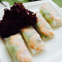 越南鲜虾春卷&mdash;&mdash;一款吃到饱的瘦身餐的做法图解9