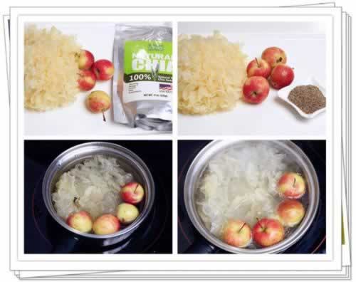 沙果银耳汤的做法