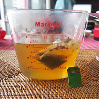 百香果蜂蜜绿茶的做法图解2