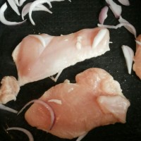 减肥餐  黑胡椒鸡胸肉的做法图解4