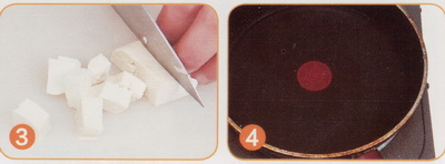 榨菜豆腐汤步骤3-4