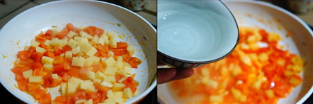 番茄土豆鲜虾汤做法步骤5-6