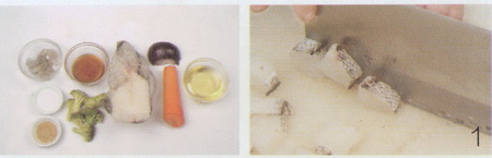 鳕鱼兰花汤做法步骤1