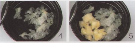 枸杞菠萝银耳汤做法步骤4-5